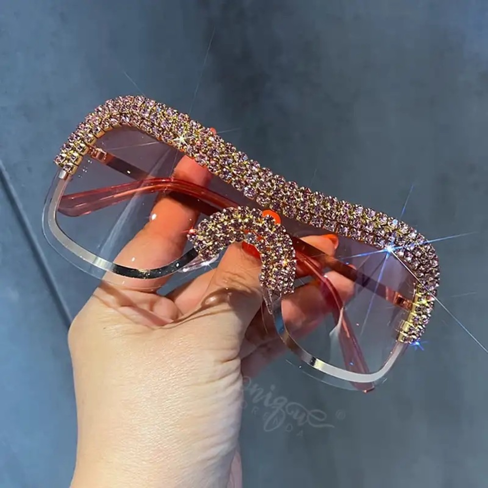 RHINESTONE SUNGLASSES